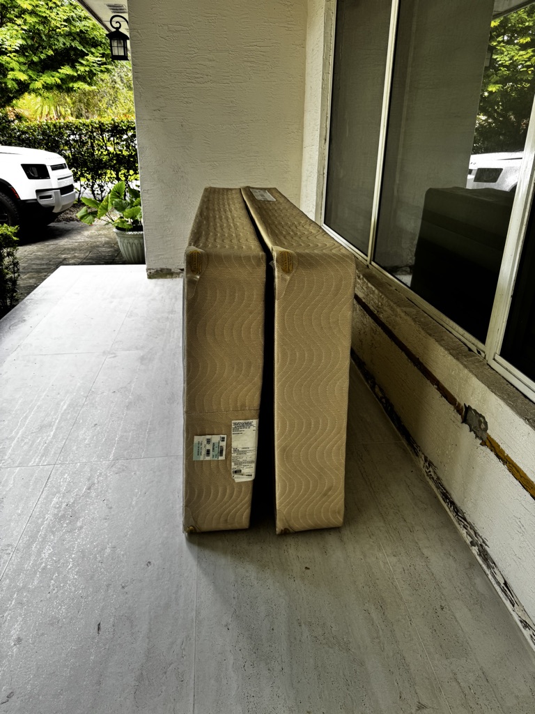 Free Twin size box springs