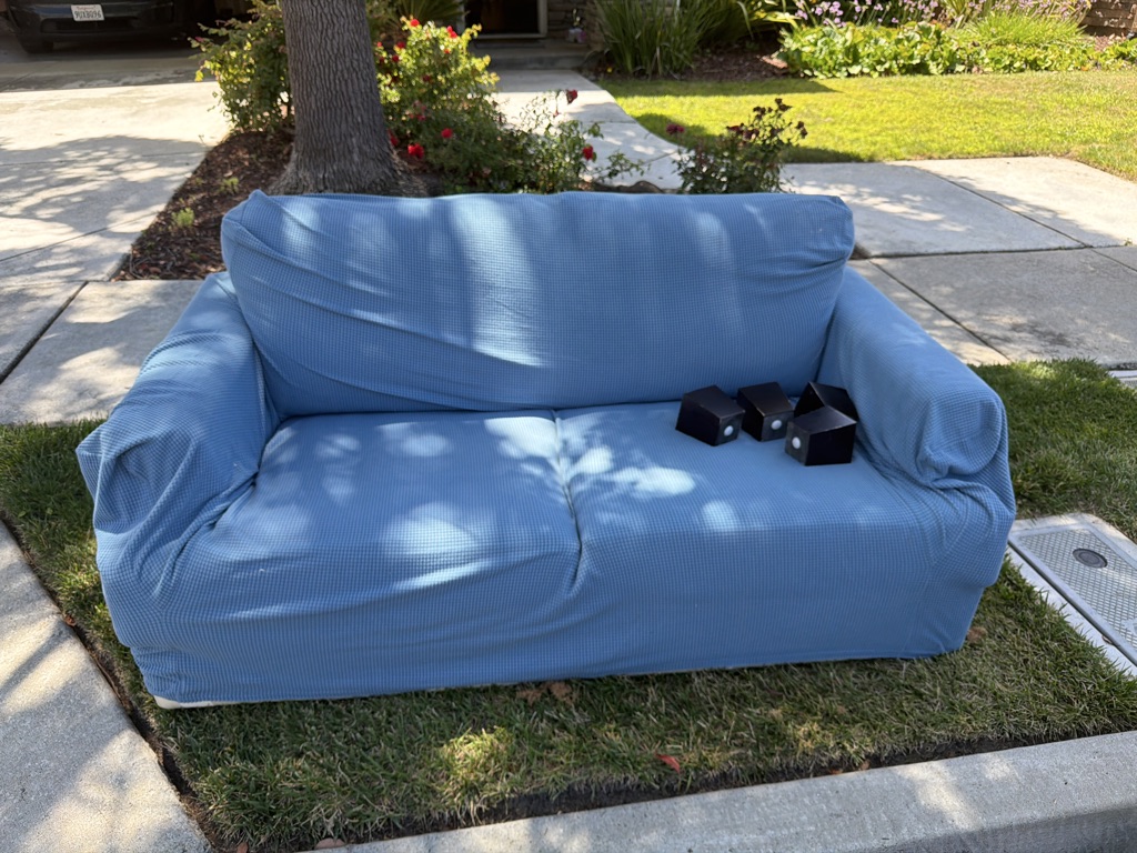 Free sofa with cover