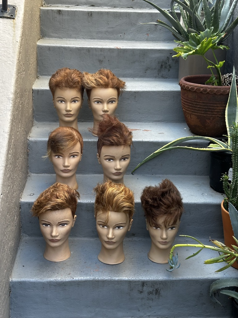 Free 7 Mannequin Heads
