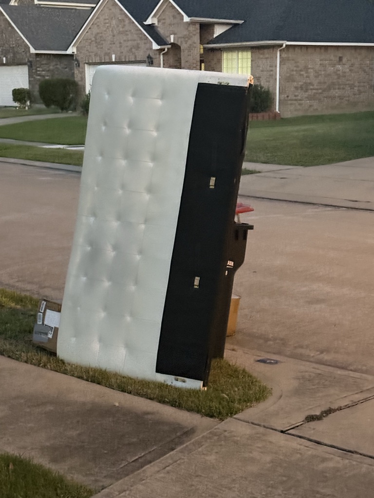 Free King size bed frame