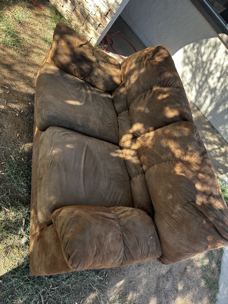 Free brown couches