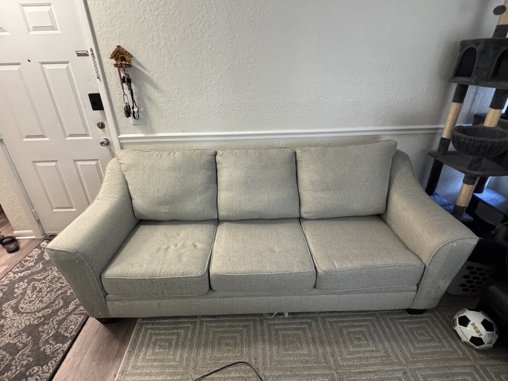 Free Sofa with pull-out mattress
