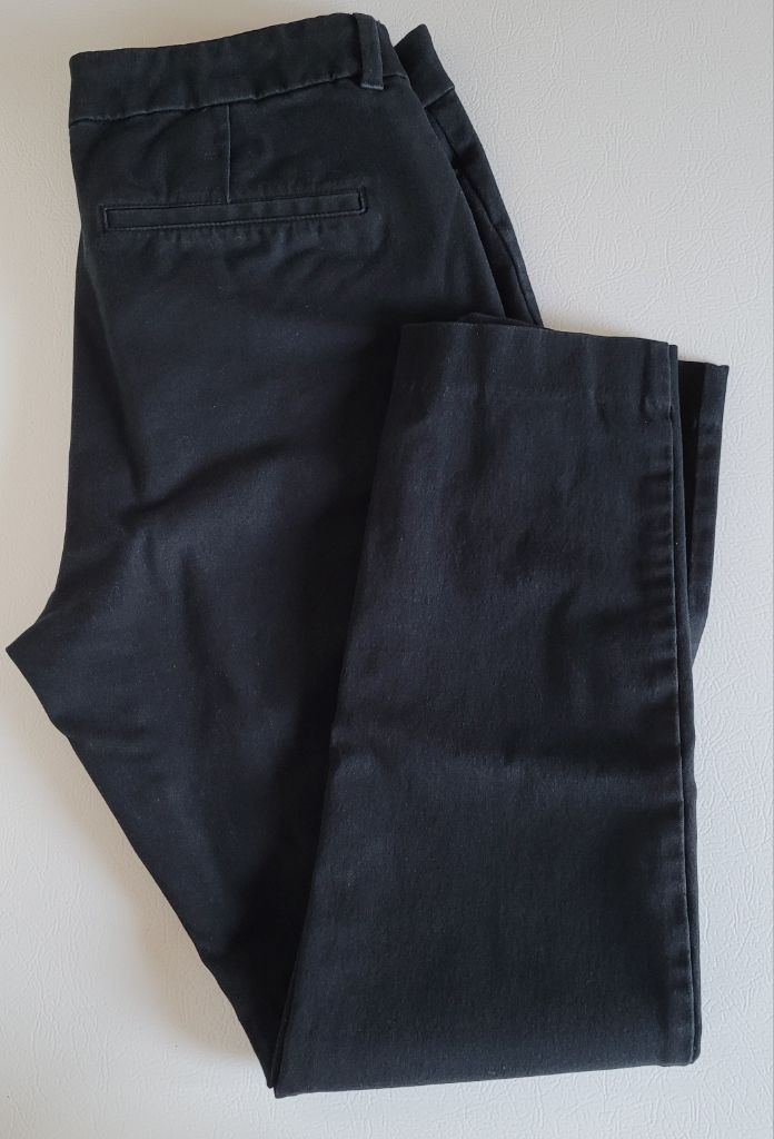 Free ♥️Free Womens Black Khaki Pants Old Navy Size 12