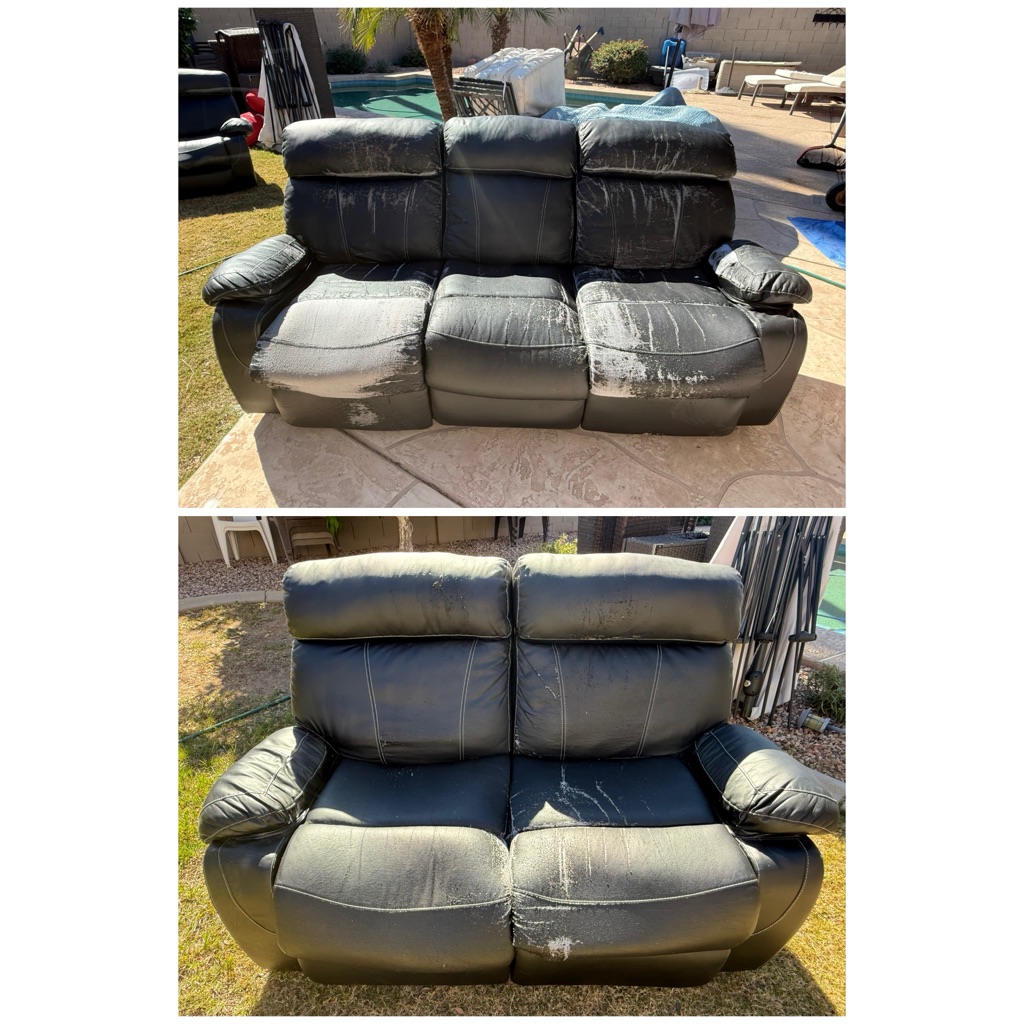 Free Reclining Couch & Love seat