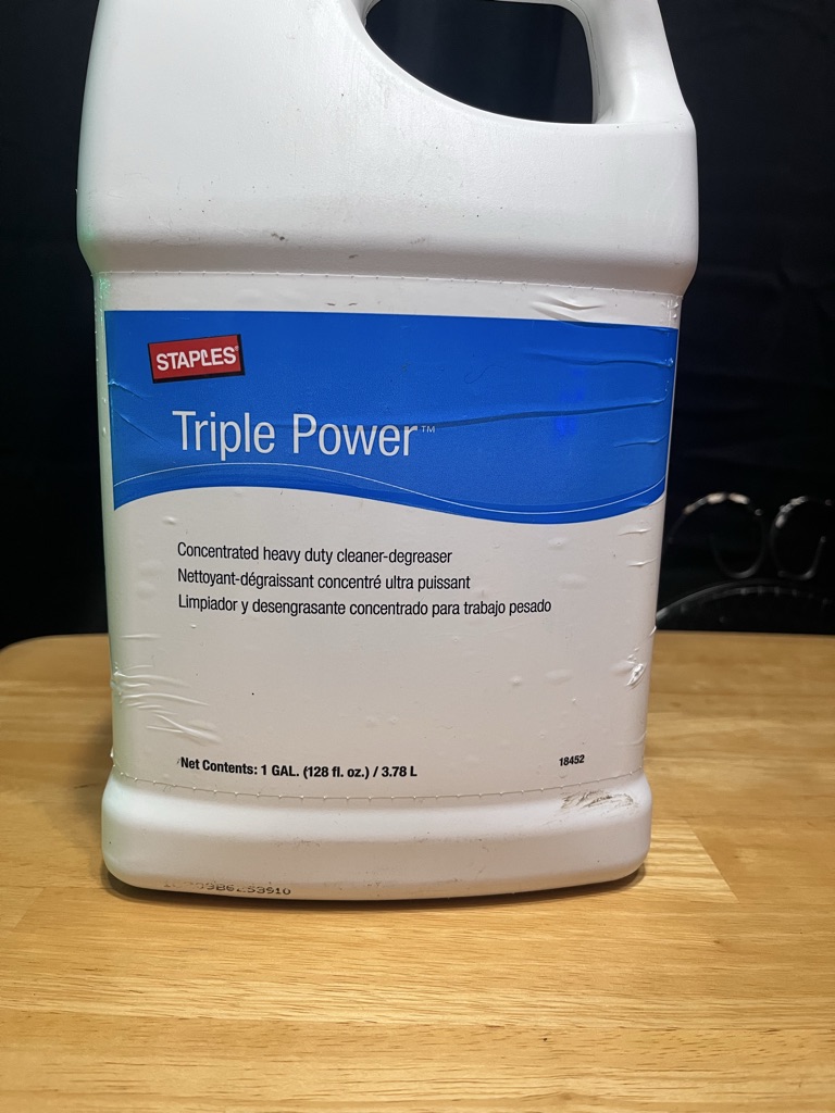Free Staples Triple Power Degreaser