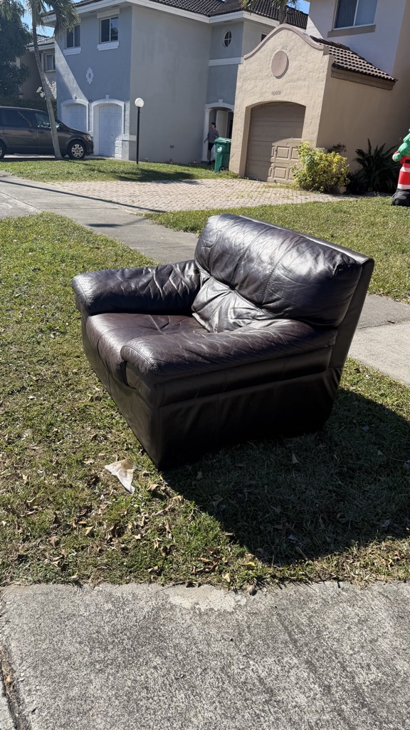 Free Leather seat