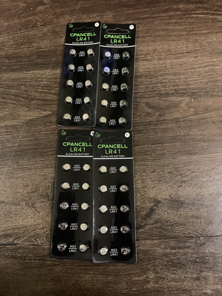 Free CPANCELL LR41 Alkaline batteries