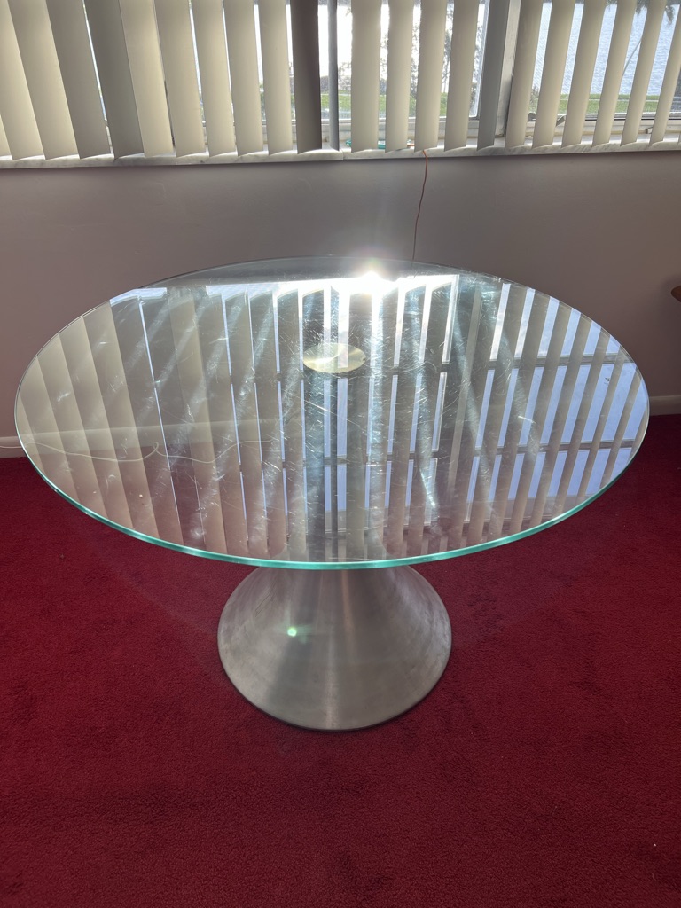 Free Glass dinning table  (large)