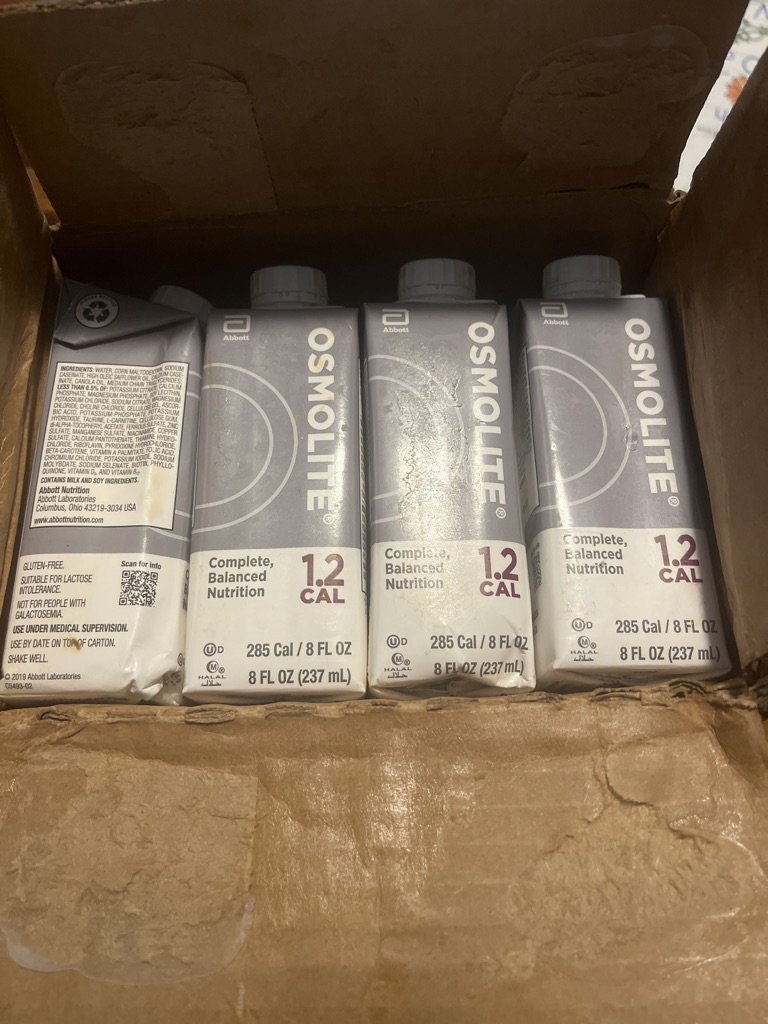 Free Protein drink for tube feedings
