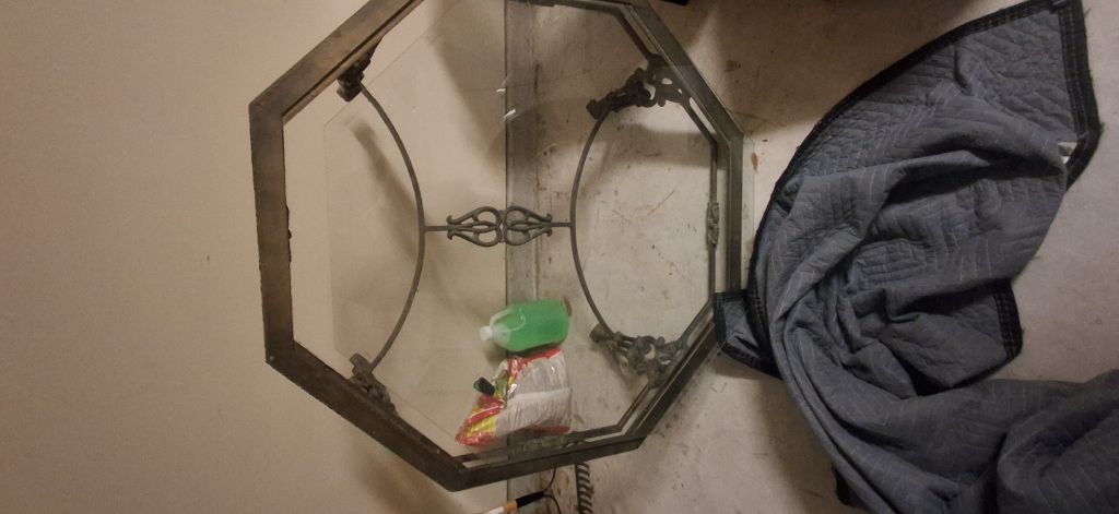 Free Glass top coffee table