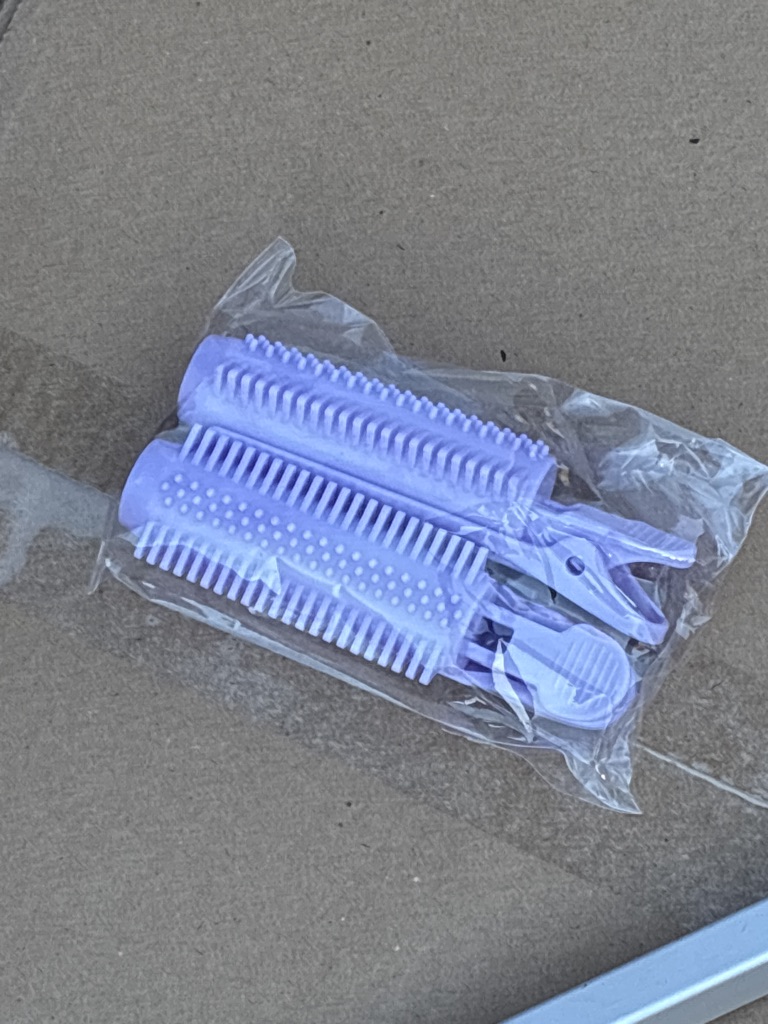 Free Hair root clips new in box