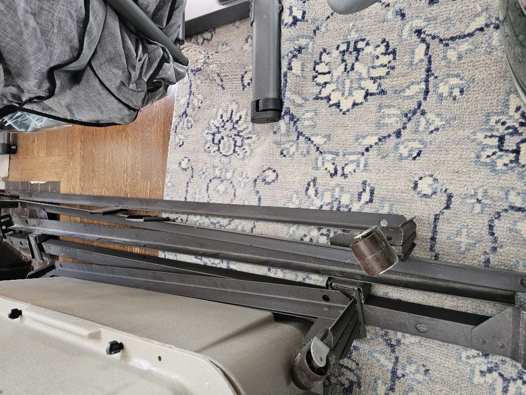 Free Heavy duty metal KING bed frame