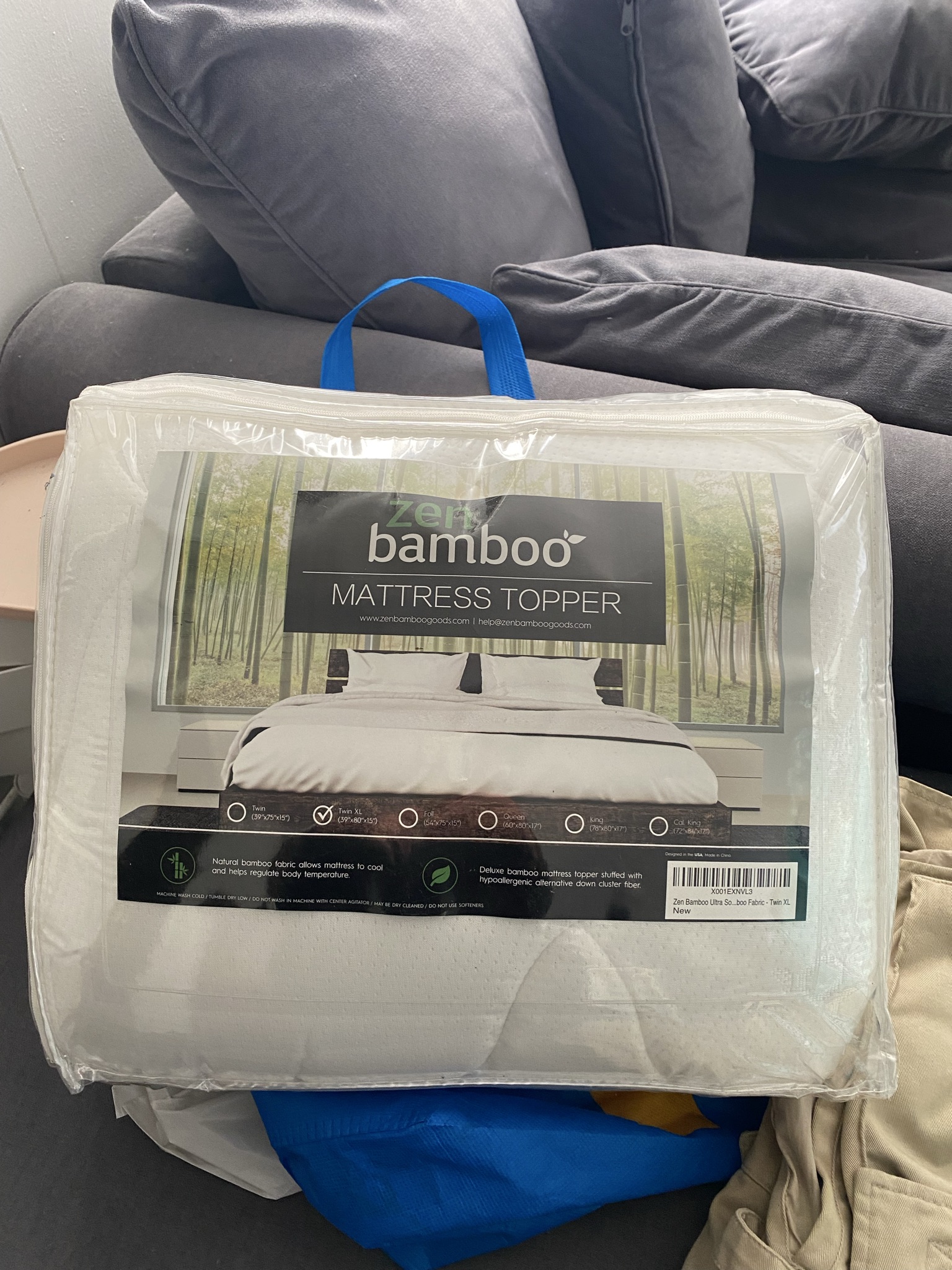 Free Twin xl mattress pad new