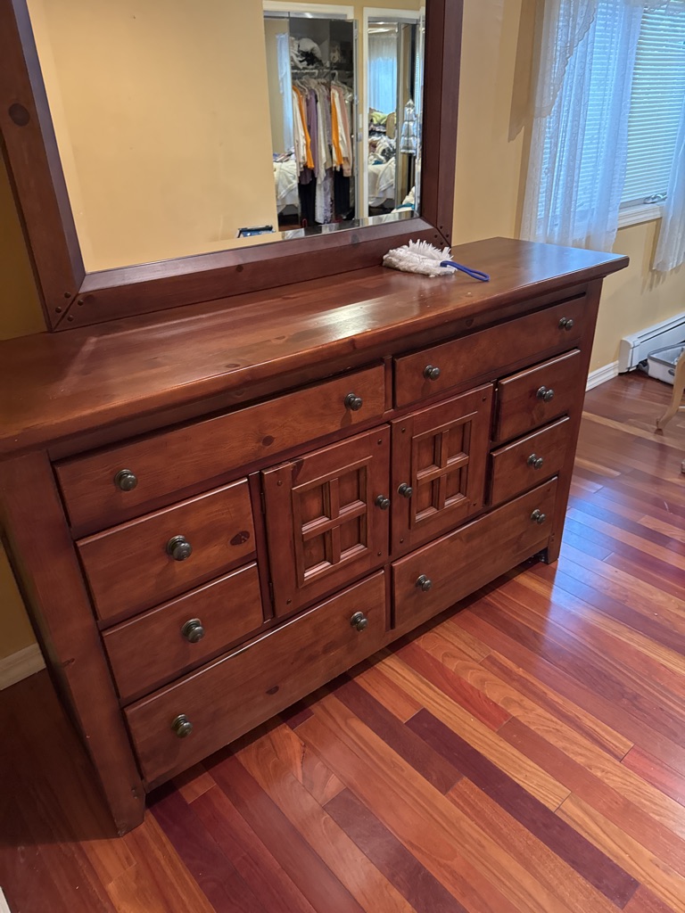 Free Bedroom dresser and night stand