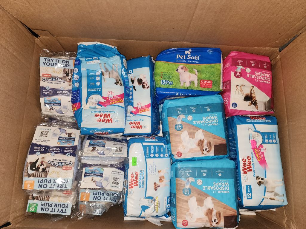 Free Male dog disposable wraps