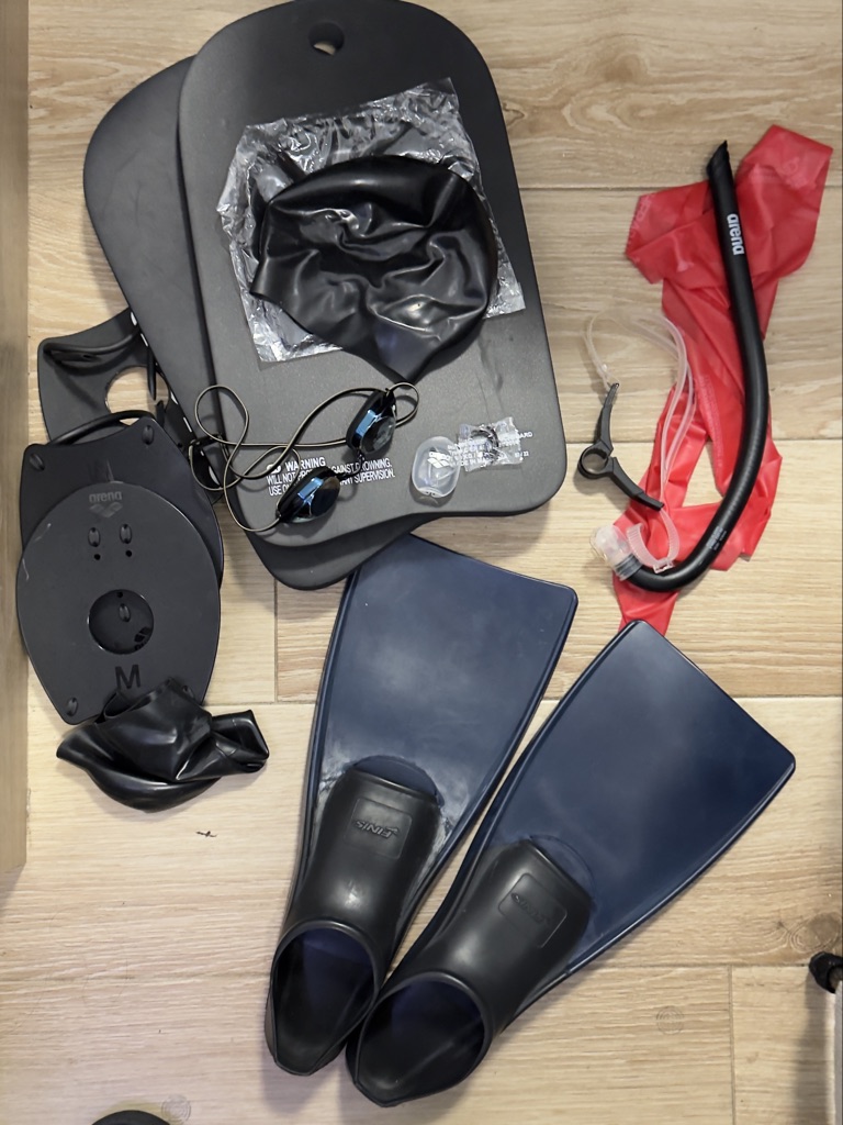 Free swim snorkeling gear