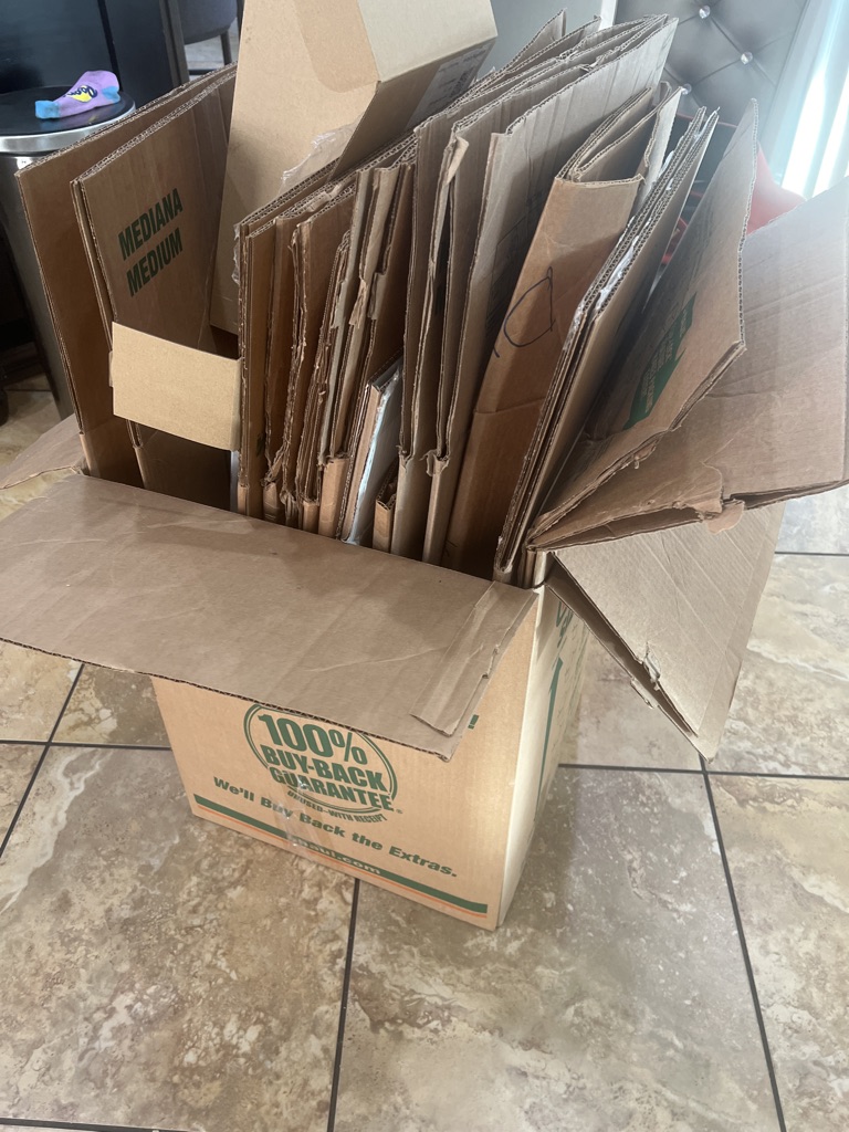 Free Moving boxes various sizes