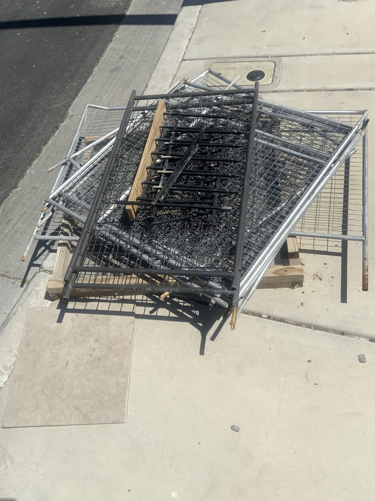 Free metal fences