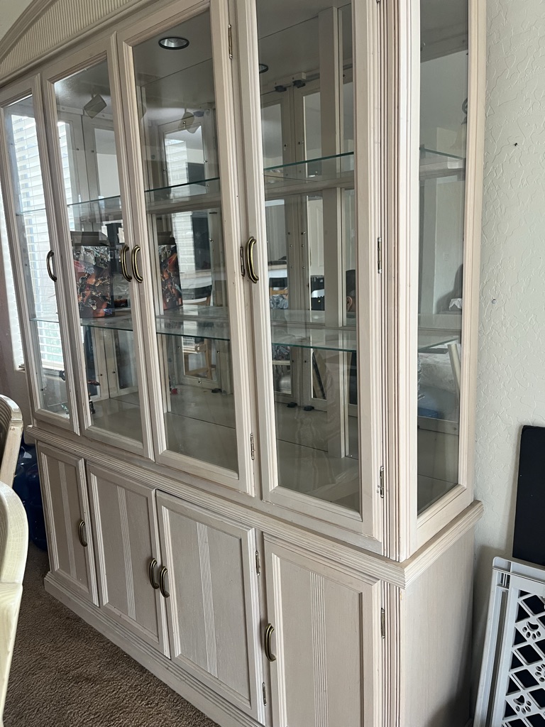 Free Dining Room Table & China Cabinet