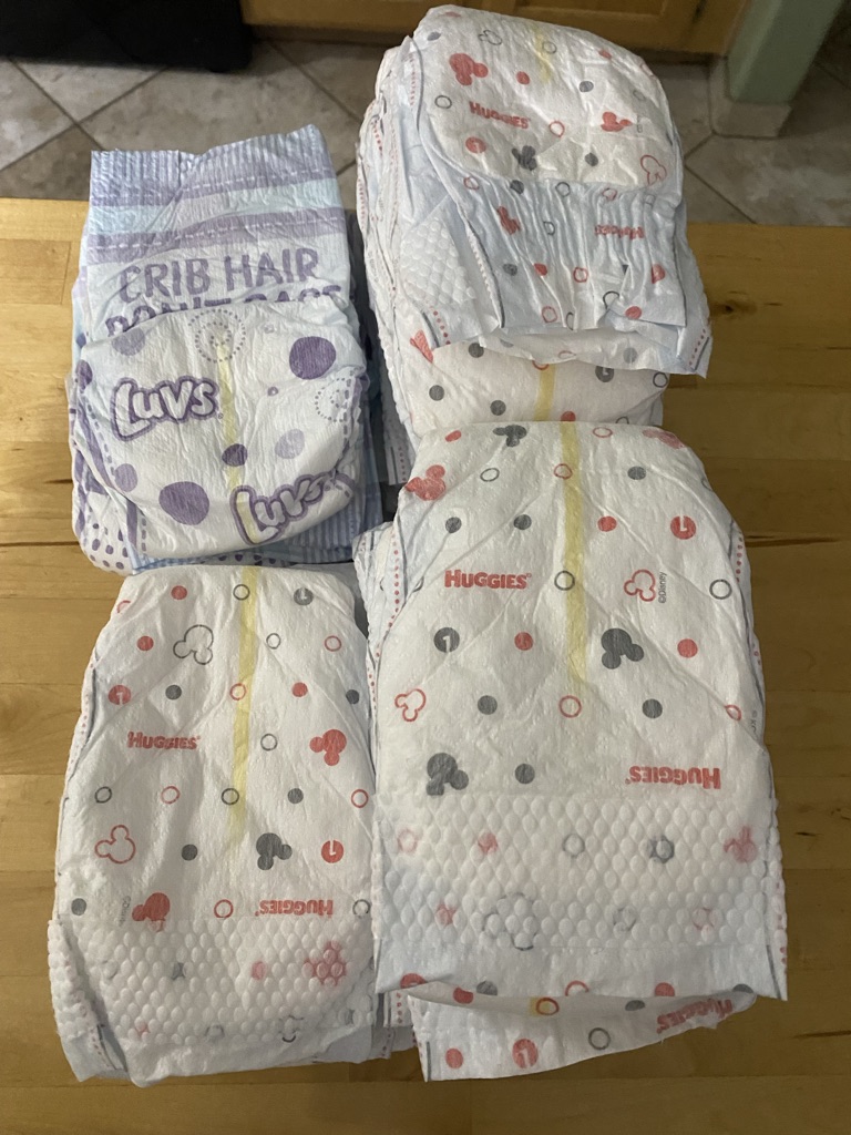 Free Diapers for free not sure on size