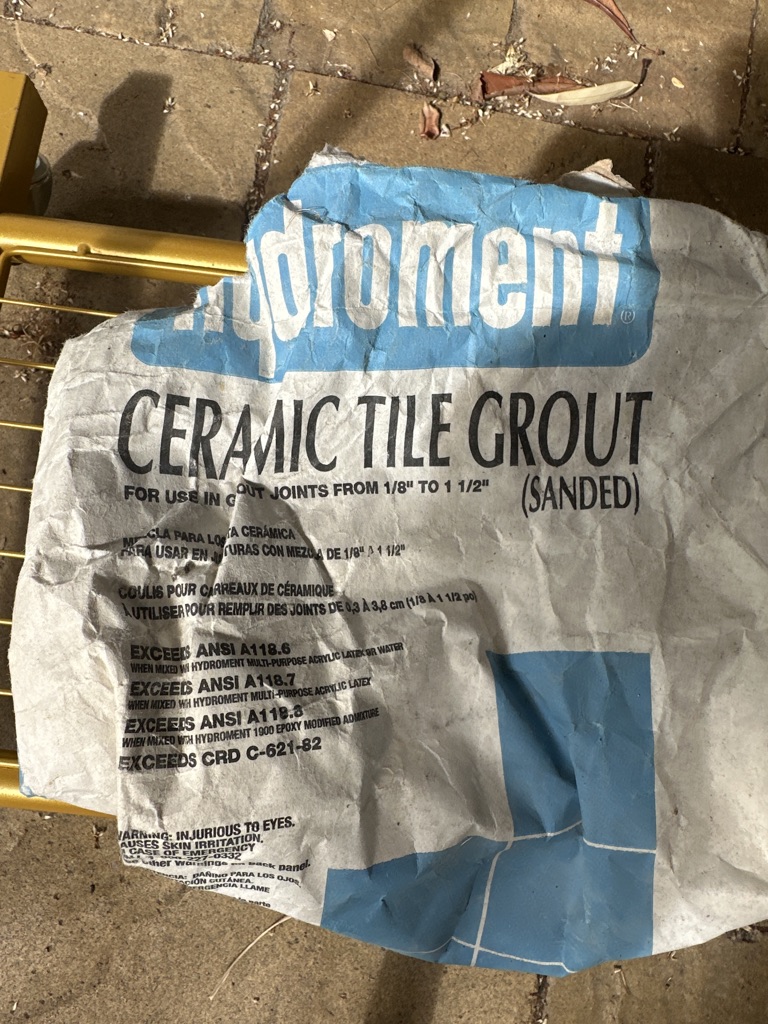 Free White Grout