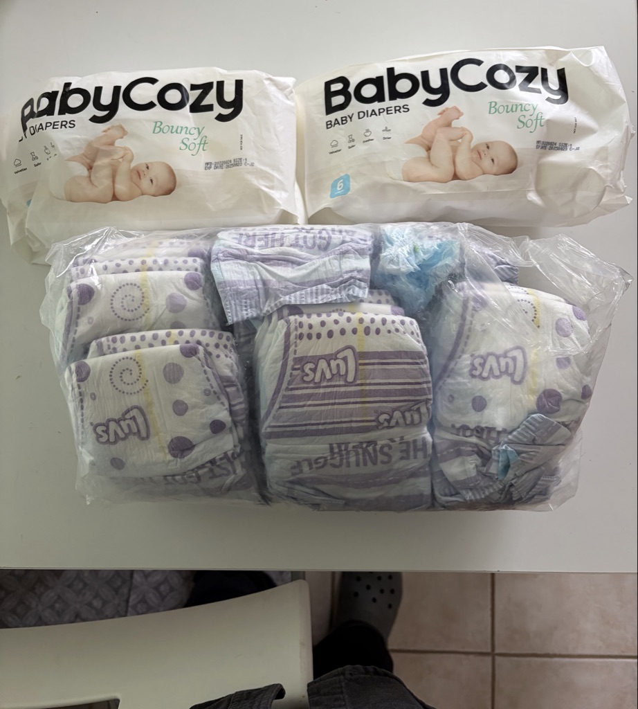 Free Diapers size 1