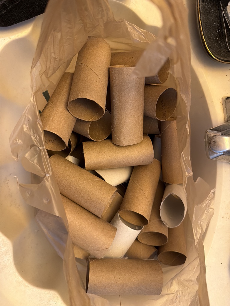 Free Toilet paper rolls