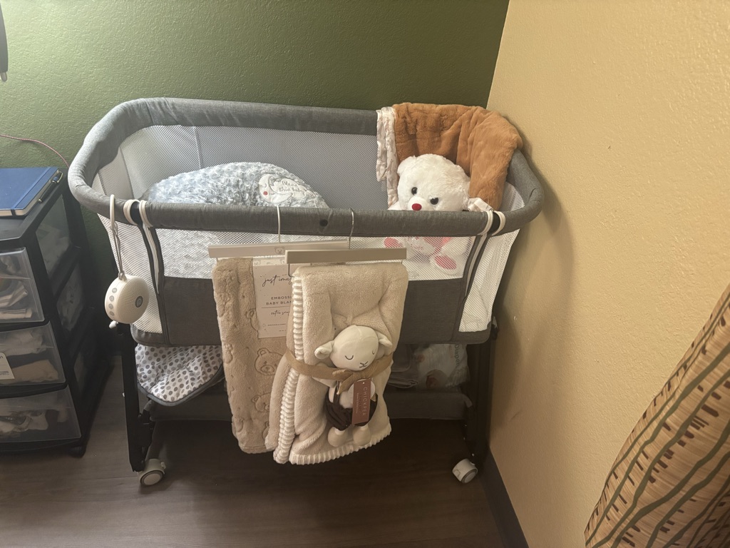 Free Bedside baby bassinet