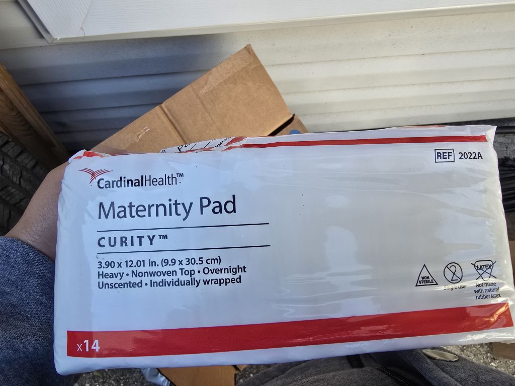 Free Maternity pads