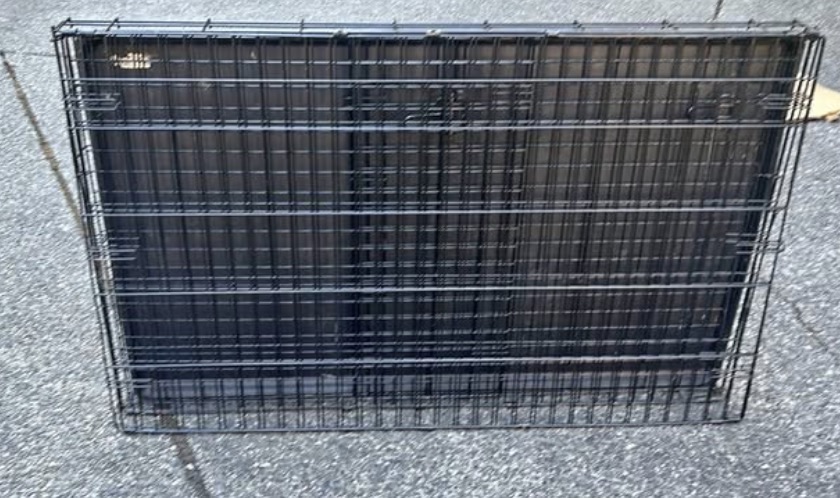 Free Two collapsable large dog crates