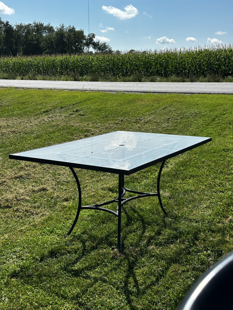 Free Glass table free