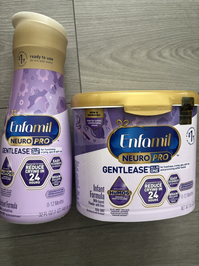 Free Baby formula Enfamil Gentlease
