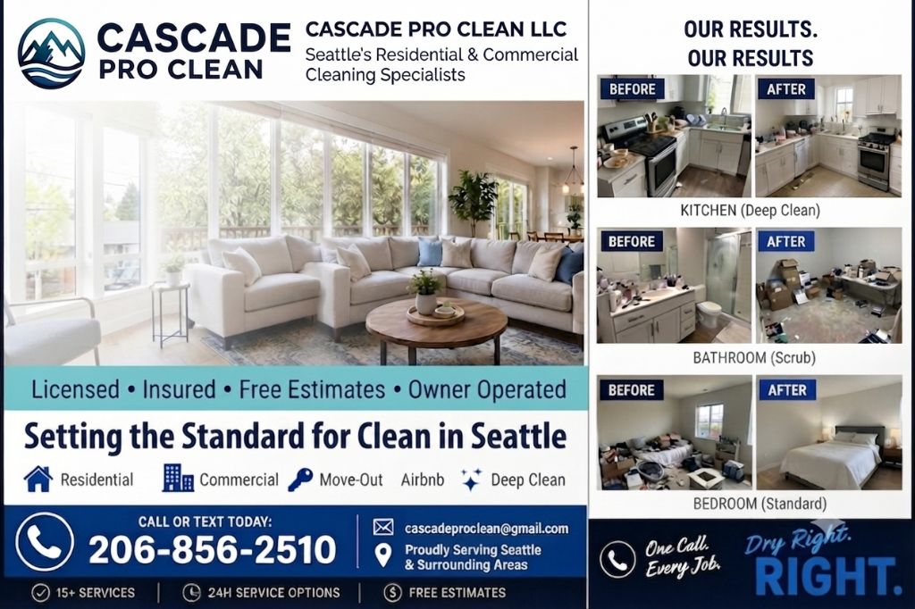Free CASCADE PRO CLEAN LLC