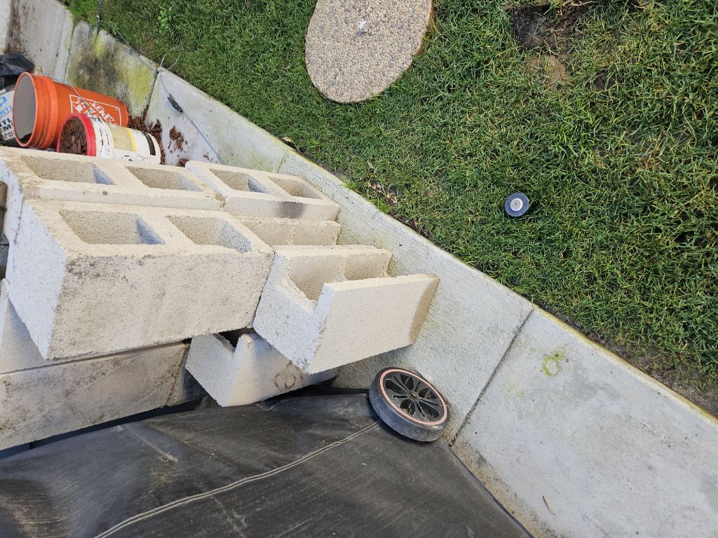 Free cinder blocks