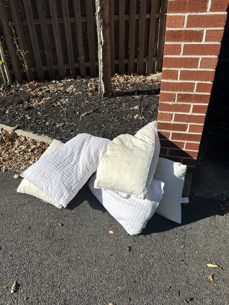 Free pillows