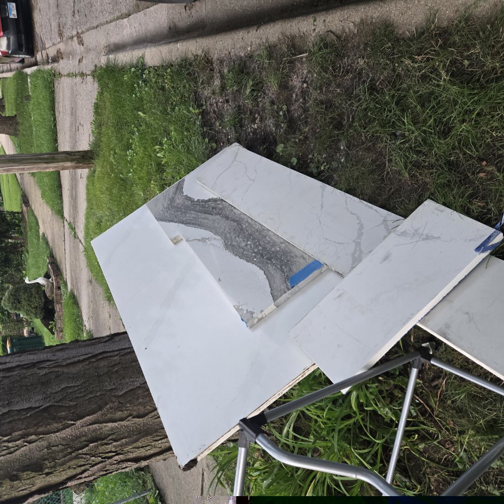 Free marble slab: There are several large pieces of stone; look for them; they are on sidewalk 507; Whitley Ave Joliet Il is not in reserve or ask if