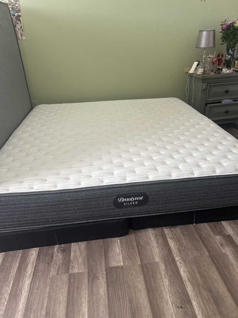 Free King mattress with box springs