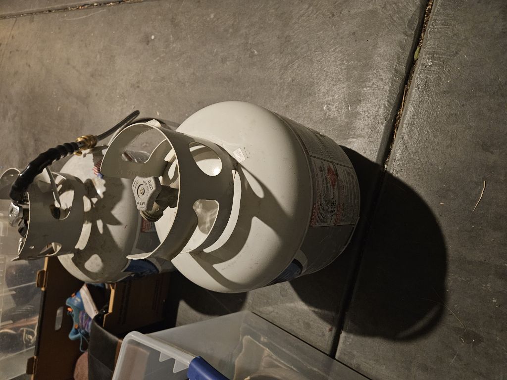 Free Empty propane cylinder