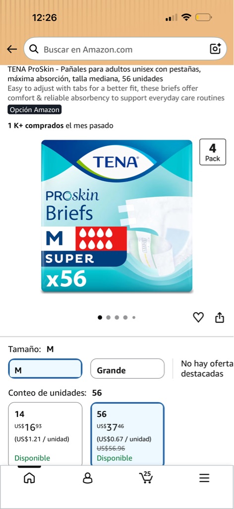 Free Talla M