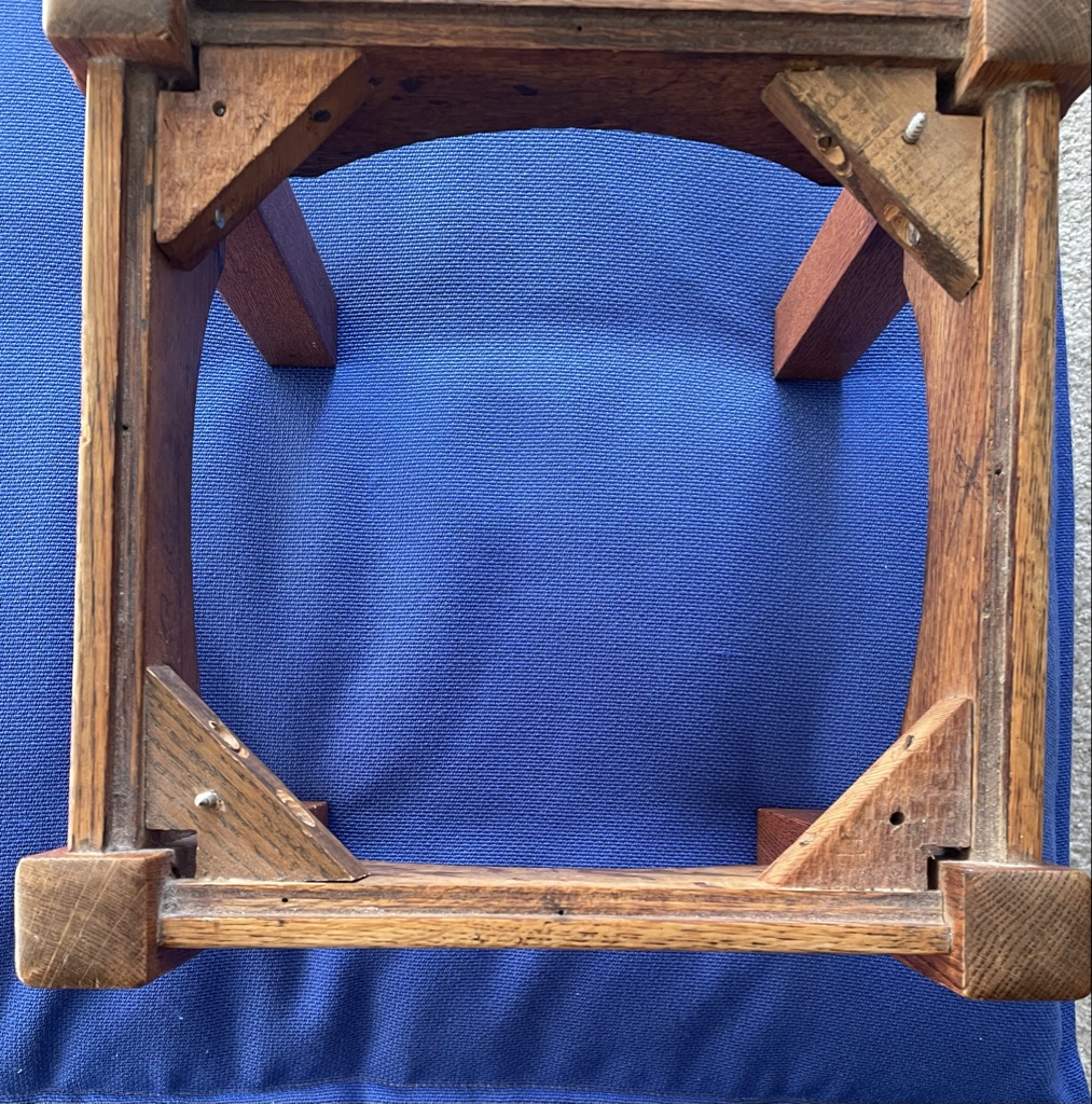 Free Old Shaker footstool
