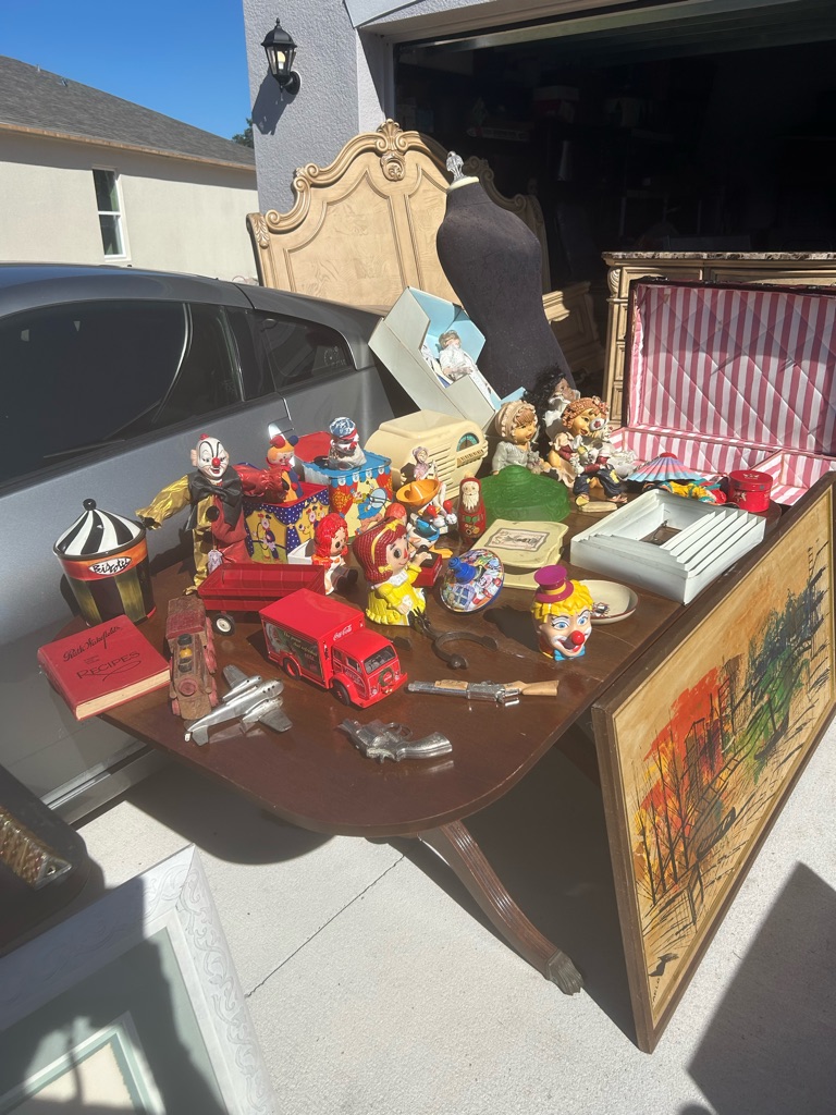 Free Leftover yard sale items