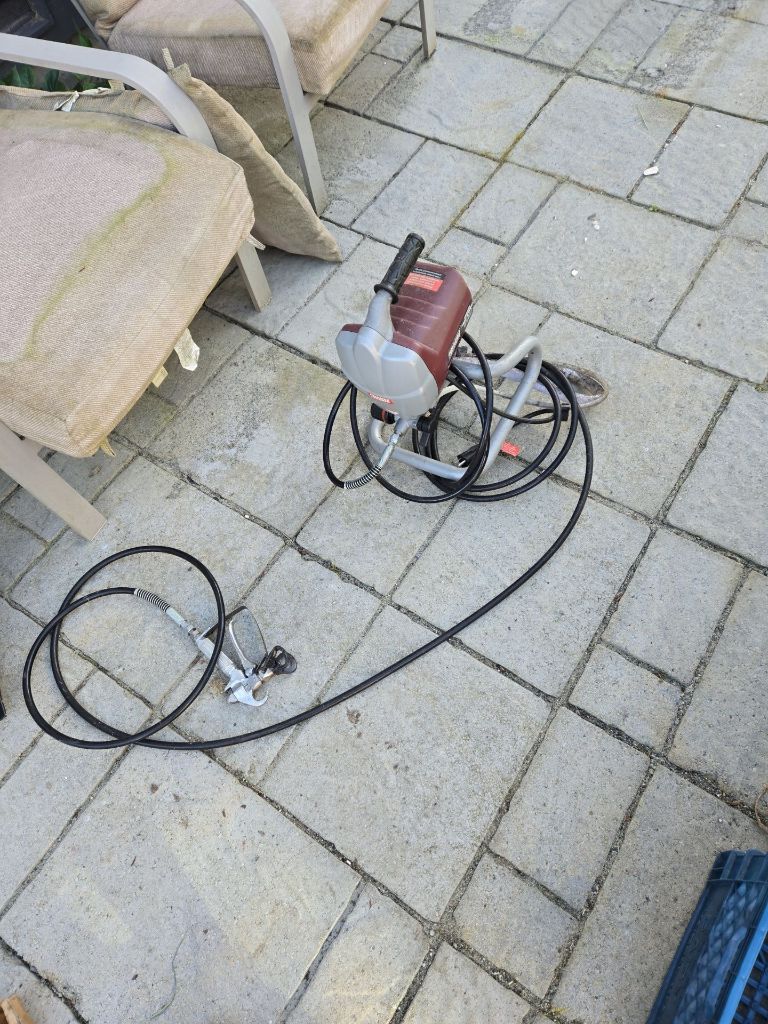 Free Paint sprayer and pump