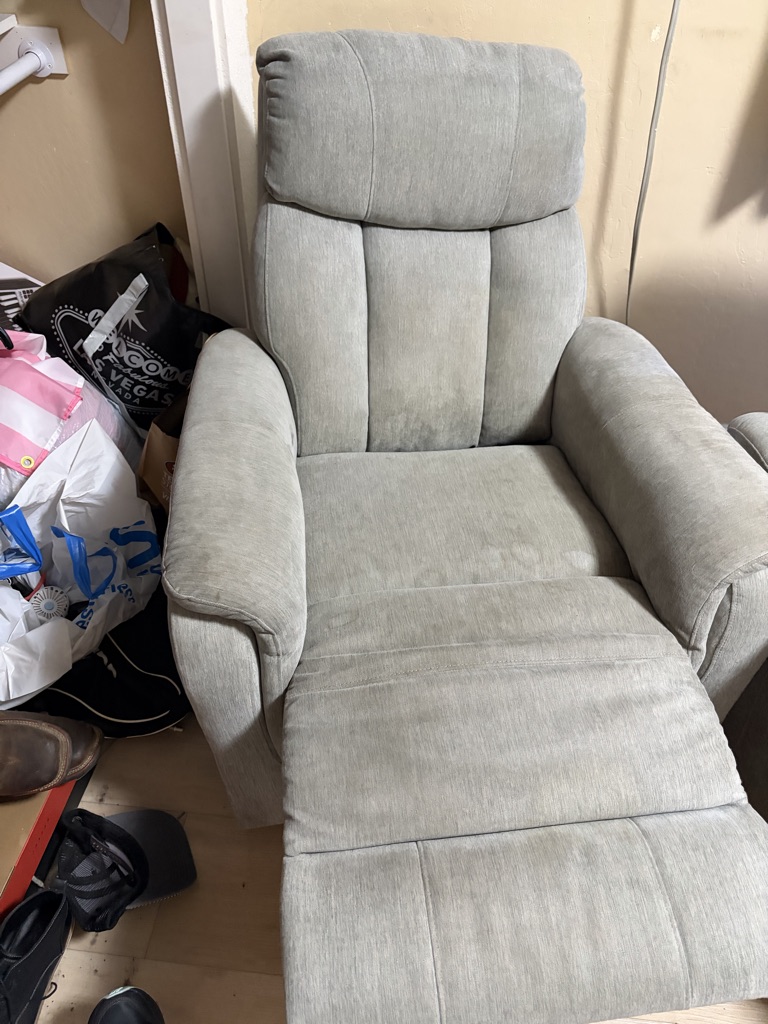 Free Two real two recliner chairs