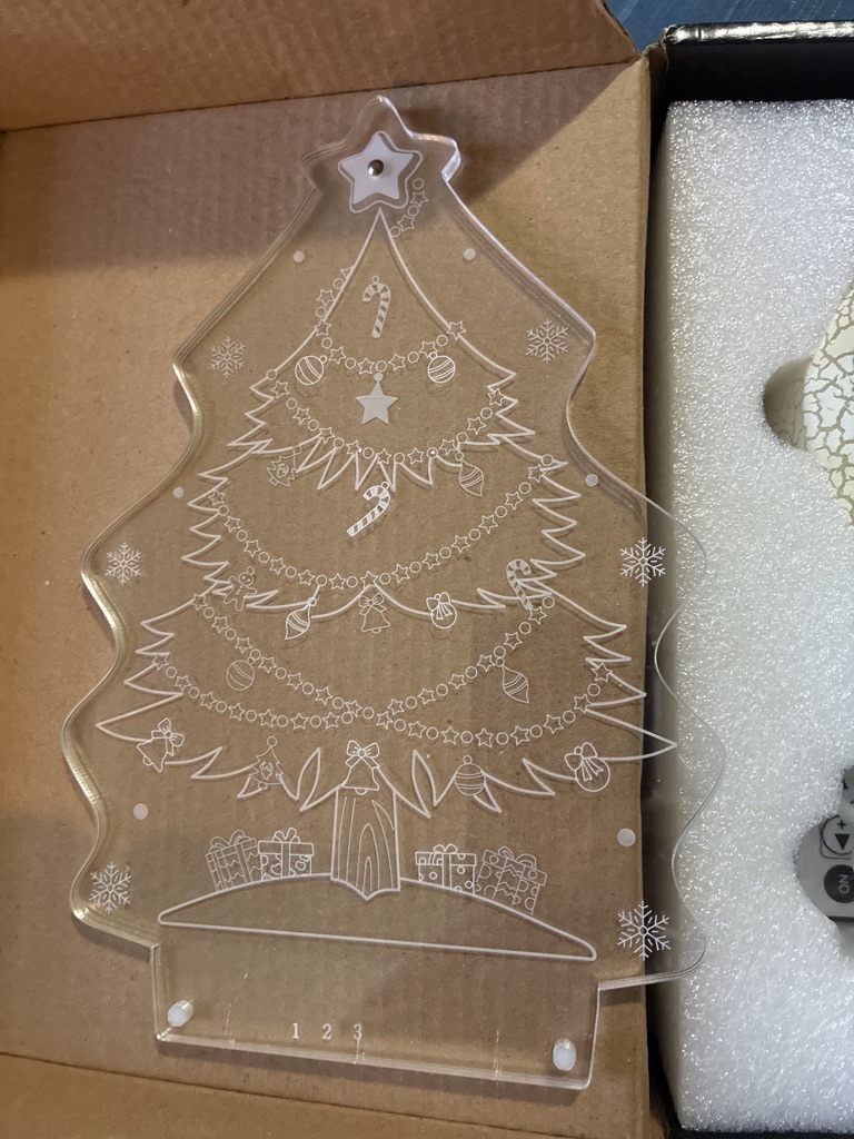 Free Led Christmas tree night light