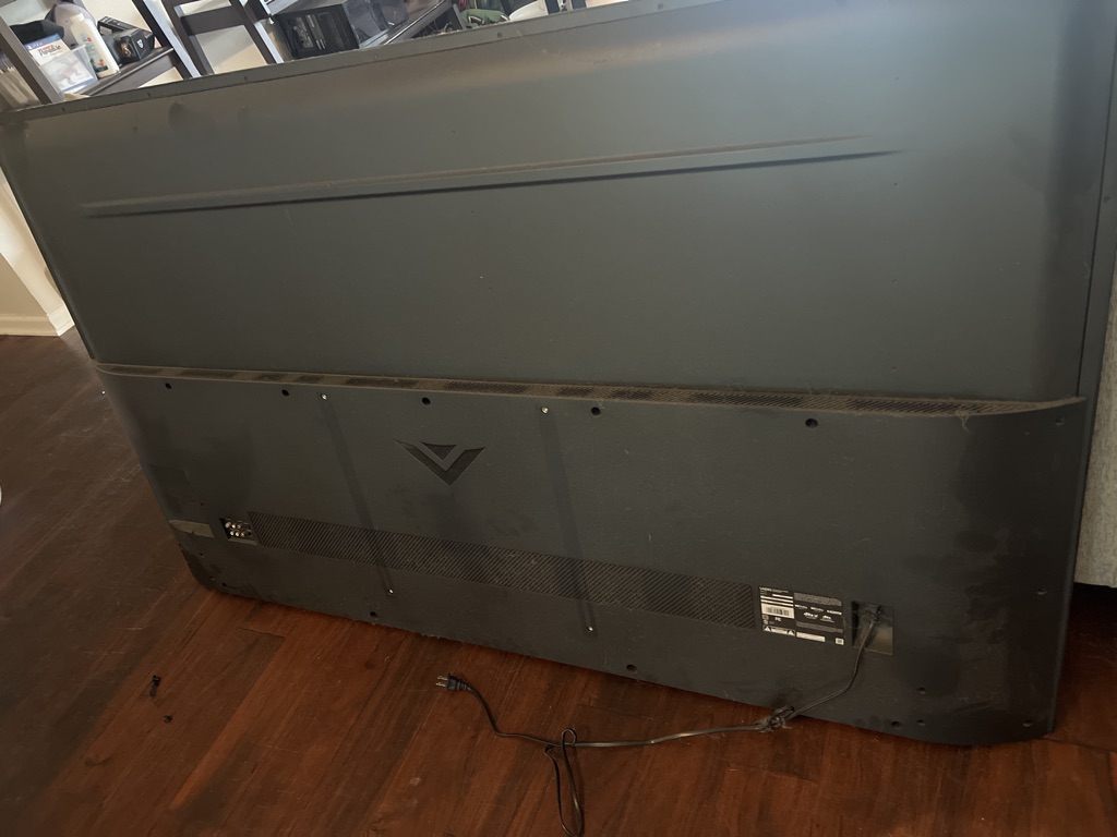 Free 75 inch Visio tv
