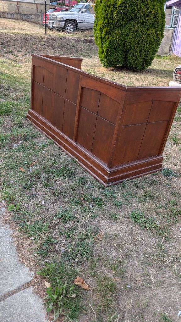 Free Wooden Church Surround from 100yr old church
