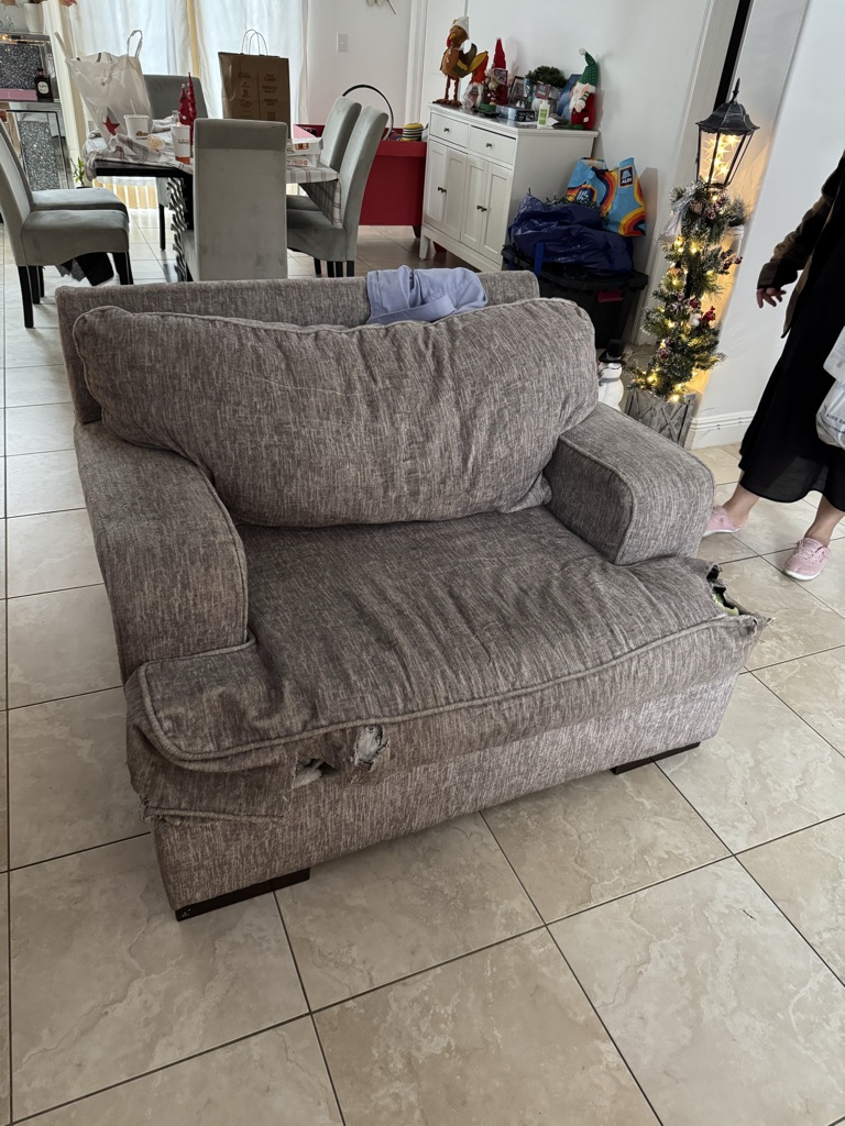 Free Oversized couch and love seat