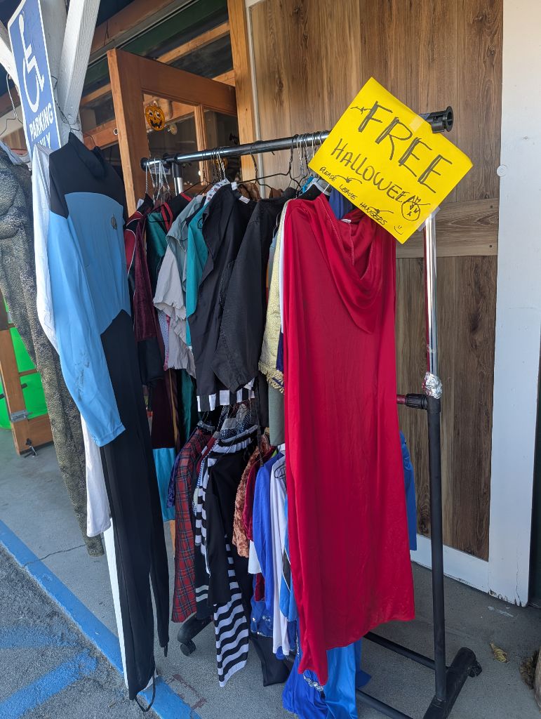 Free Costumes!!! Kids and adult sizes🎃🕸️