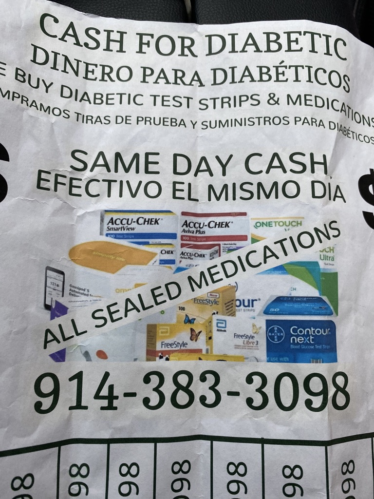 Free We buy unused diabetes test strips / &more