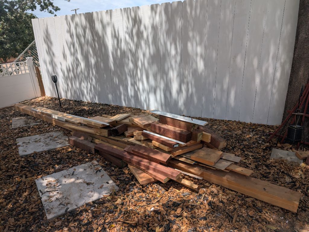 Free scrap lumber